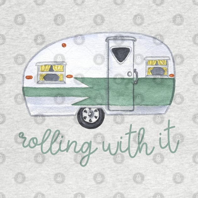 camper rolling with it by goblinbabe